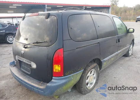1999 Nissan Quest Gle/Gxe/Se from USA, damaged, VIN 4N2XN11T7XD810448